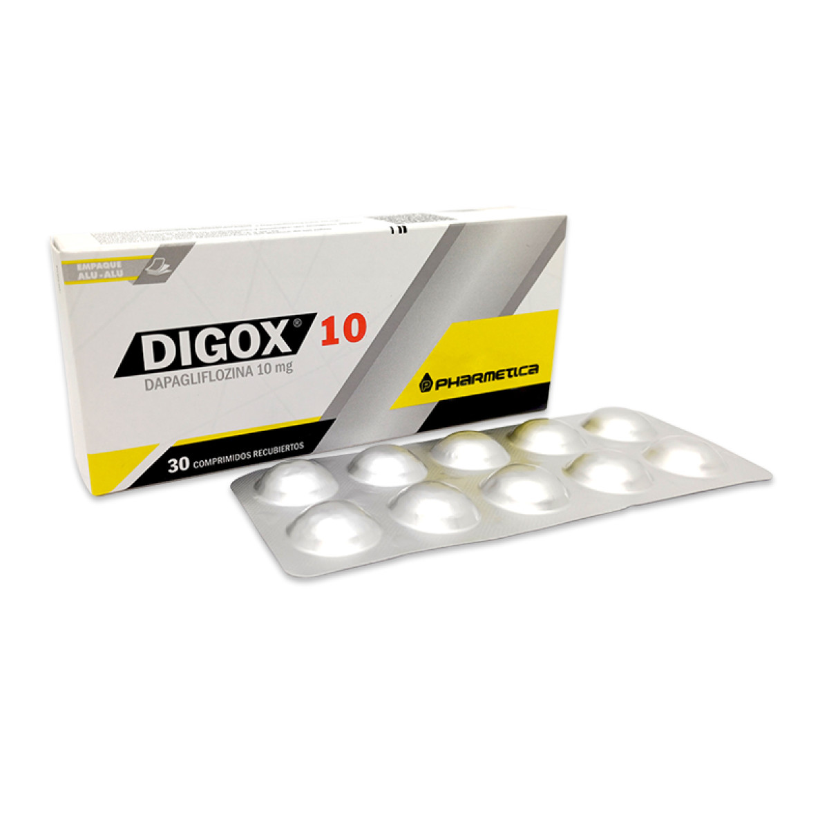 DIGOX 10 MG X 30 COMP RECUB