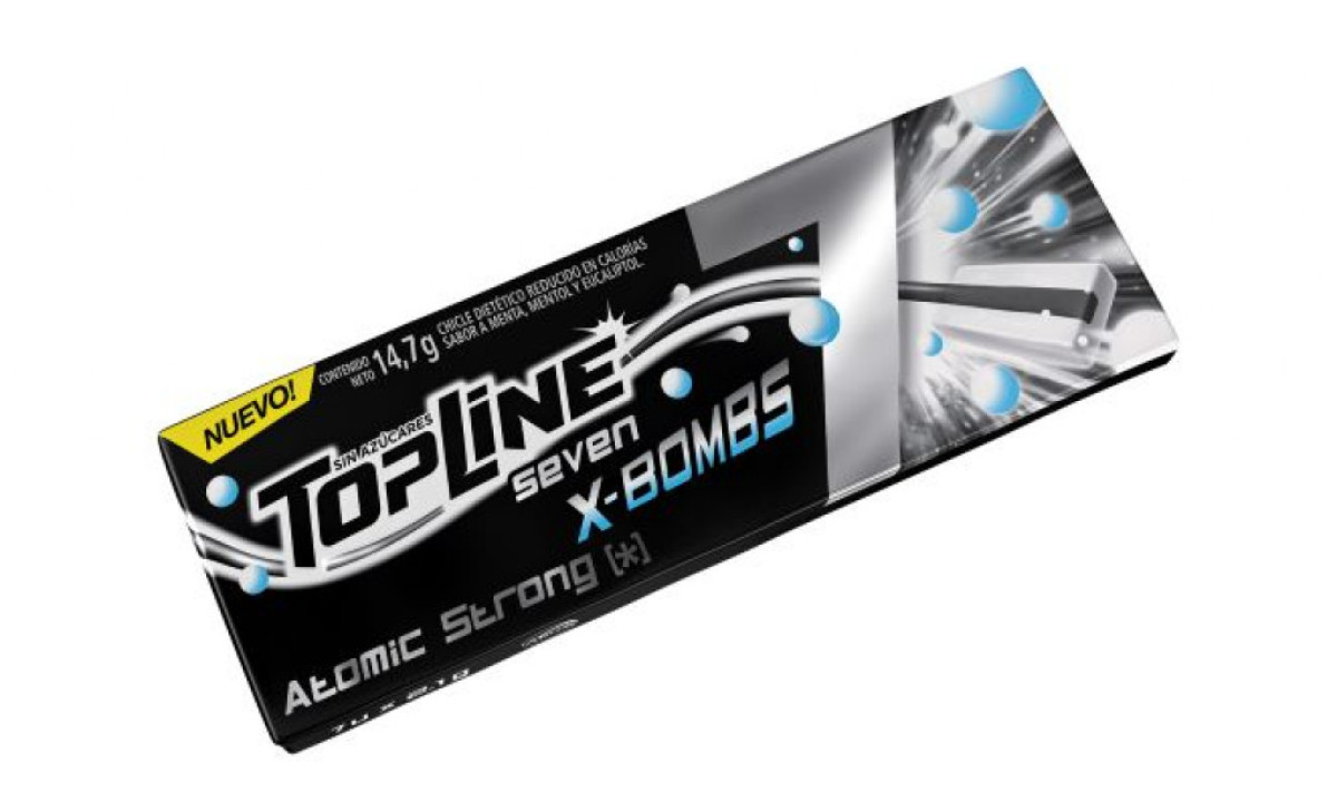 TOPLINE CHICLE 7 STRONG X 7 UNID