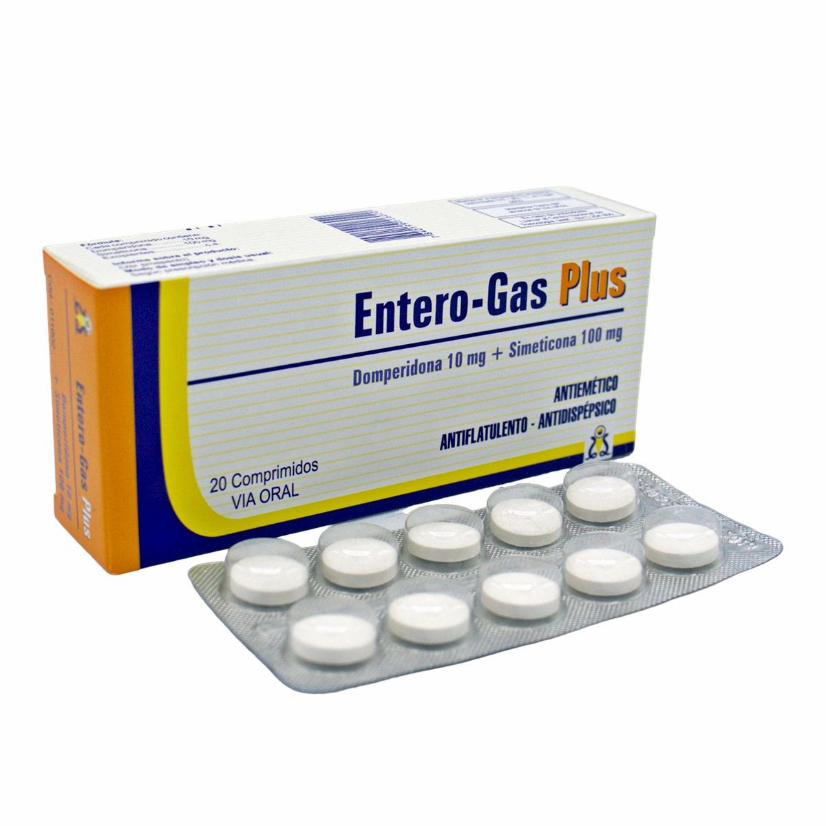 ENTERO GAS PLUS X 20 COMP