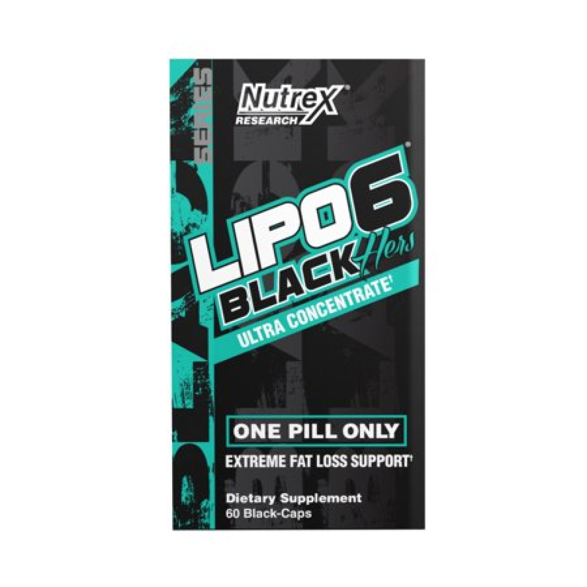 LIPO 6 BLACK HERS X 60 CAPS NUTREX