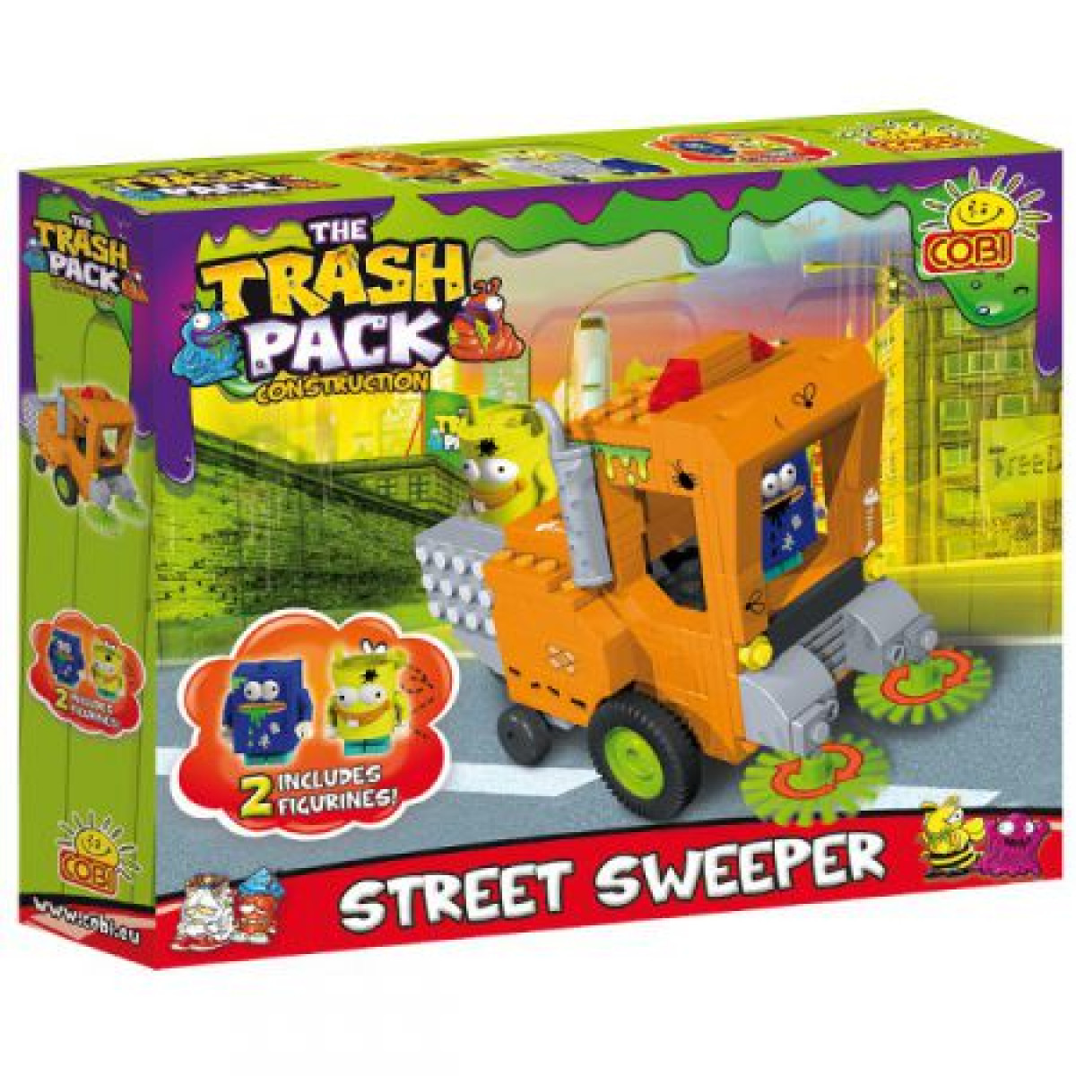 COBI TRASH STREET SWEEPER 6241